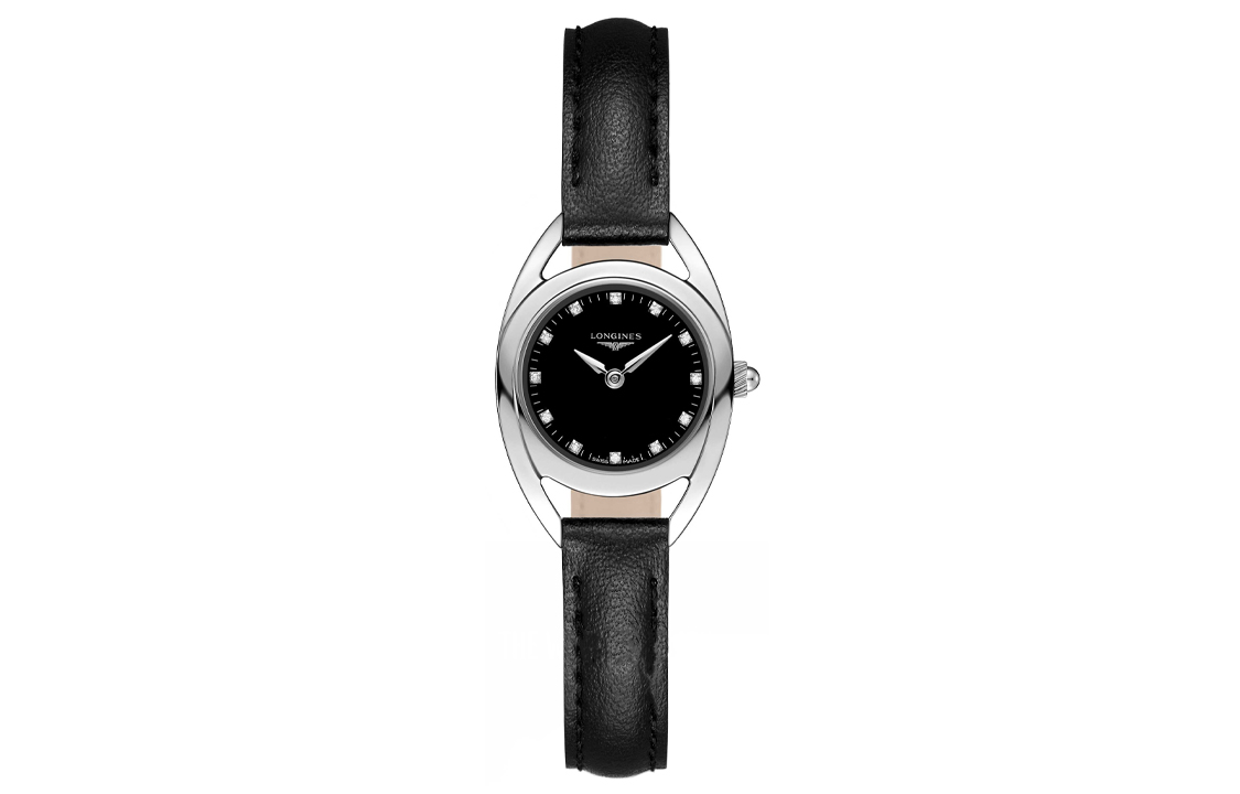 

LONGINES Часы Rider Collection Quartz Movement Women's Watch Black Dial, Black Dial