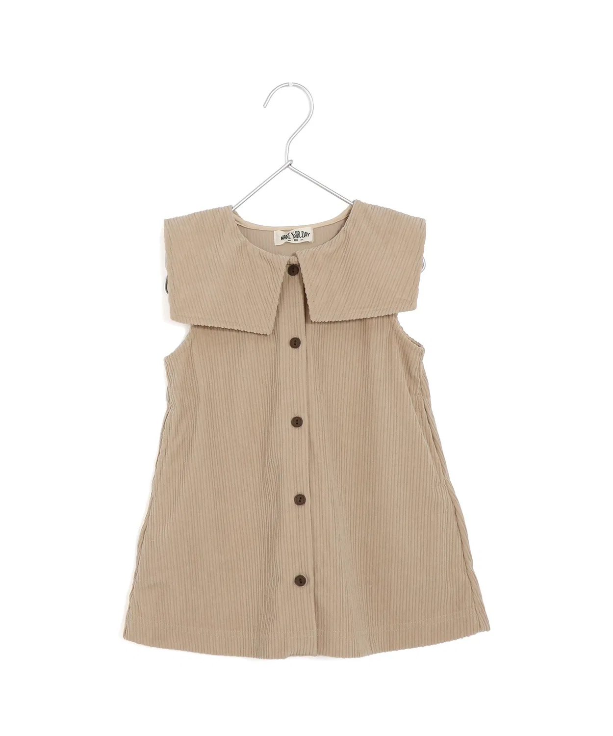 Джемпер-сарафан для малышей Beige Big Color Baby Jumpskirt