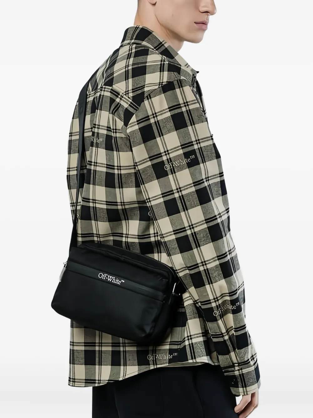 Сумка-мессенджер для активного отдыха Off-White, черный — фото 2