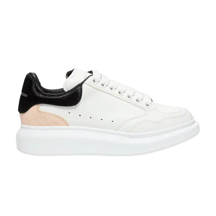 Кроссовки Alexander McQueen Wmns Oversized Sneaker 'White Black Blush', белый