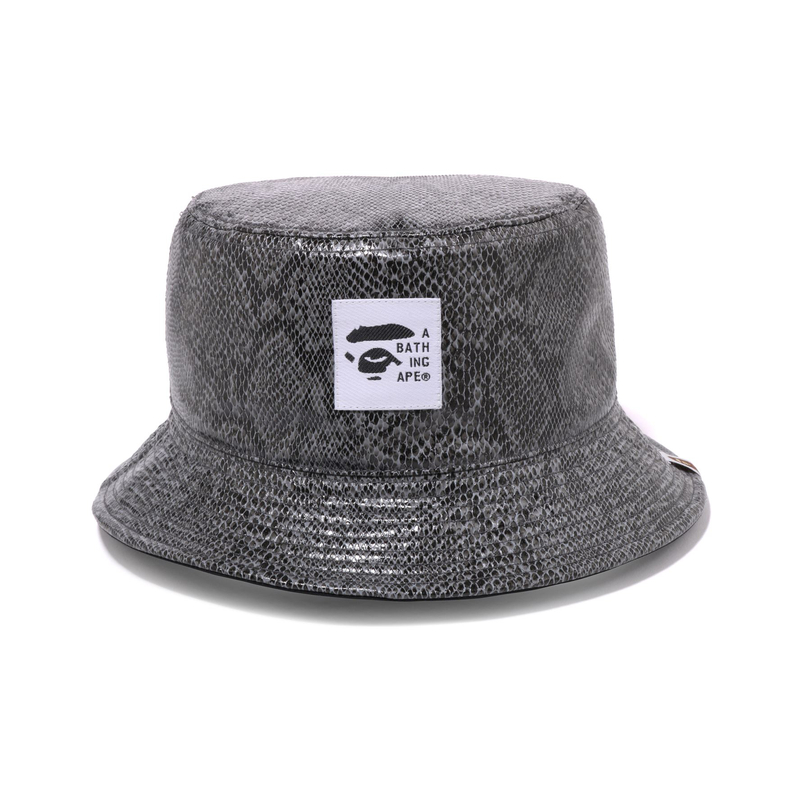 

Двусторонняя панама Bape Snake A BATHING APE, Gray GYX