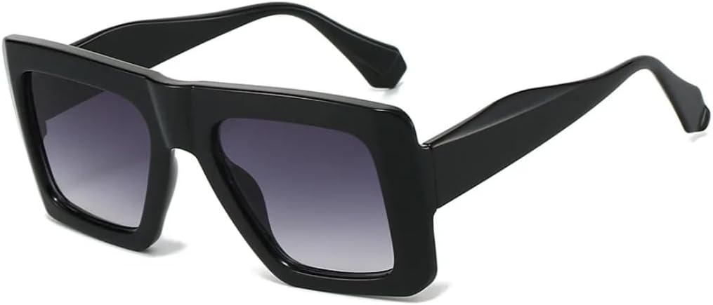 

Солнцезащитные очки для мужчин и женщин - защита UV400 - большая оправа с градиентными линзами леопардового принта для занятий спортом на открытом воздухе и вождения DSVIGF, Black Grey