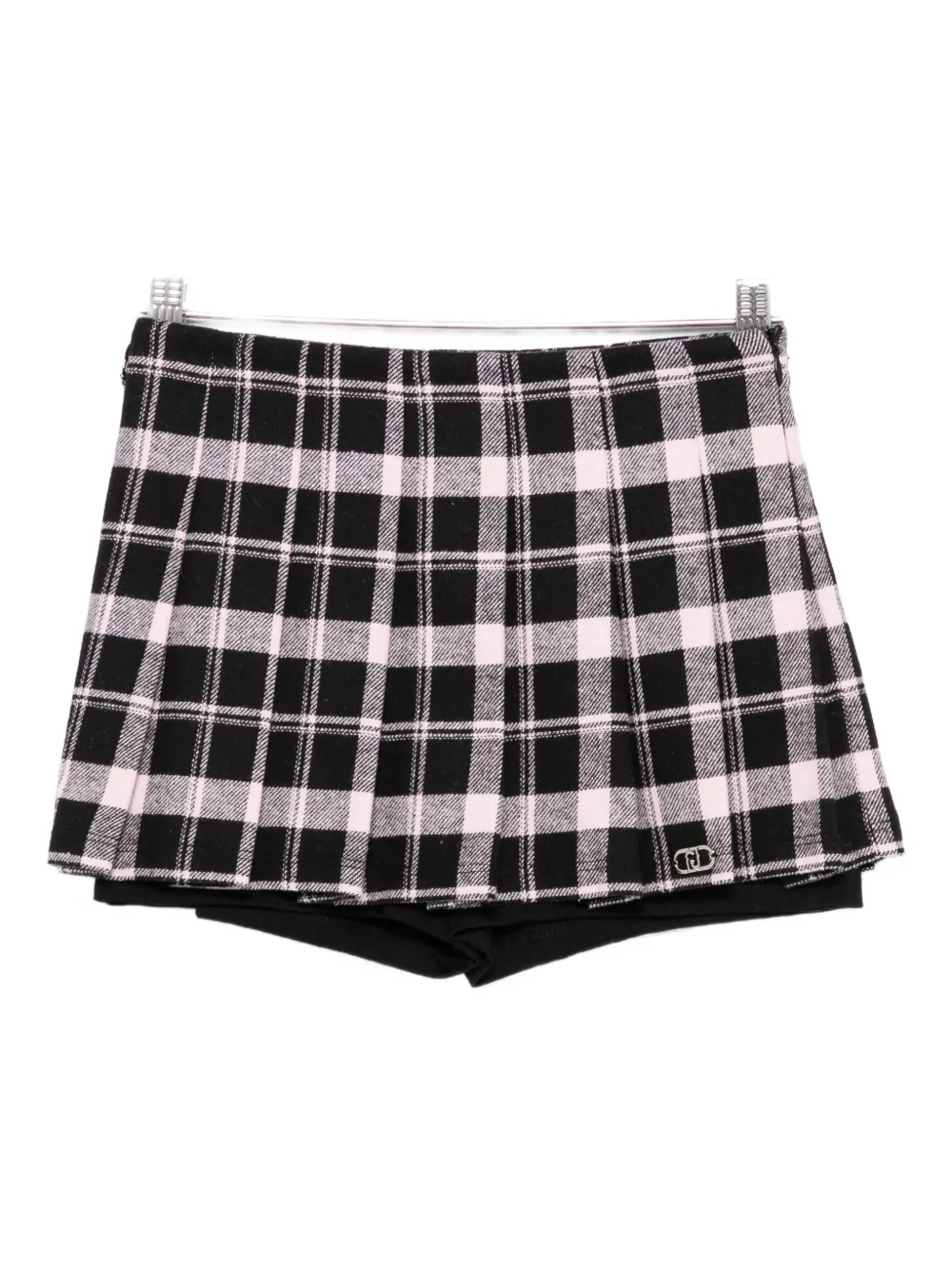 

Плиссированная юбка в клетку Liu Jo Kids, черный