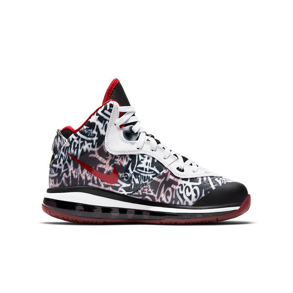 Кроссовки lebron 8 'graffiti' Nike, красный — фото 2