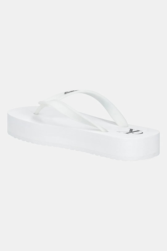 Шлепки Beach Sandal Flatplatform TPU Calvin Klein Jeans, белый — фото 3