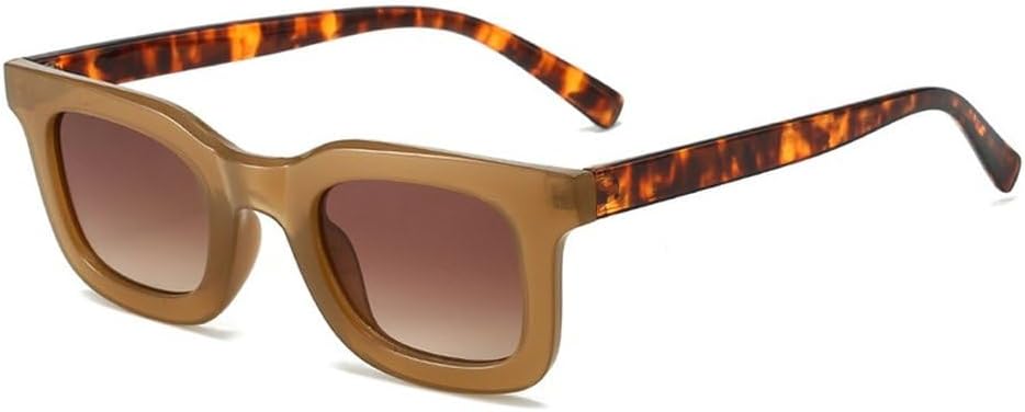 

Популярные модные маленькие квадратные солнцезащитные очки для женщин в стиле ретро, ​​гелевые, цветные, для мужчин, трендовые панк-очки с градиентным переходом, солнцезащитные очки UV400 SKFGNX, Jelly Tea Tea