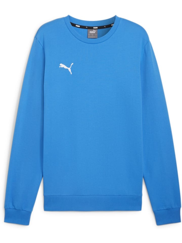 

Свитер TeamGoal CasuaLongsleeve Crew Neck Sweat синего цвета Puma