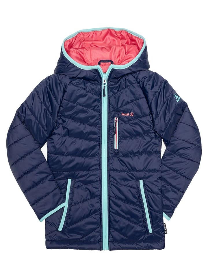 

Стеганая куртка Kamik Dünne Ganzjahres-Steppjacke Acacia, цвет Dunkelblau/Koralle