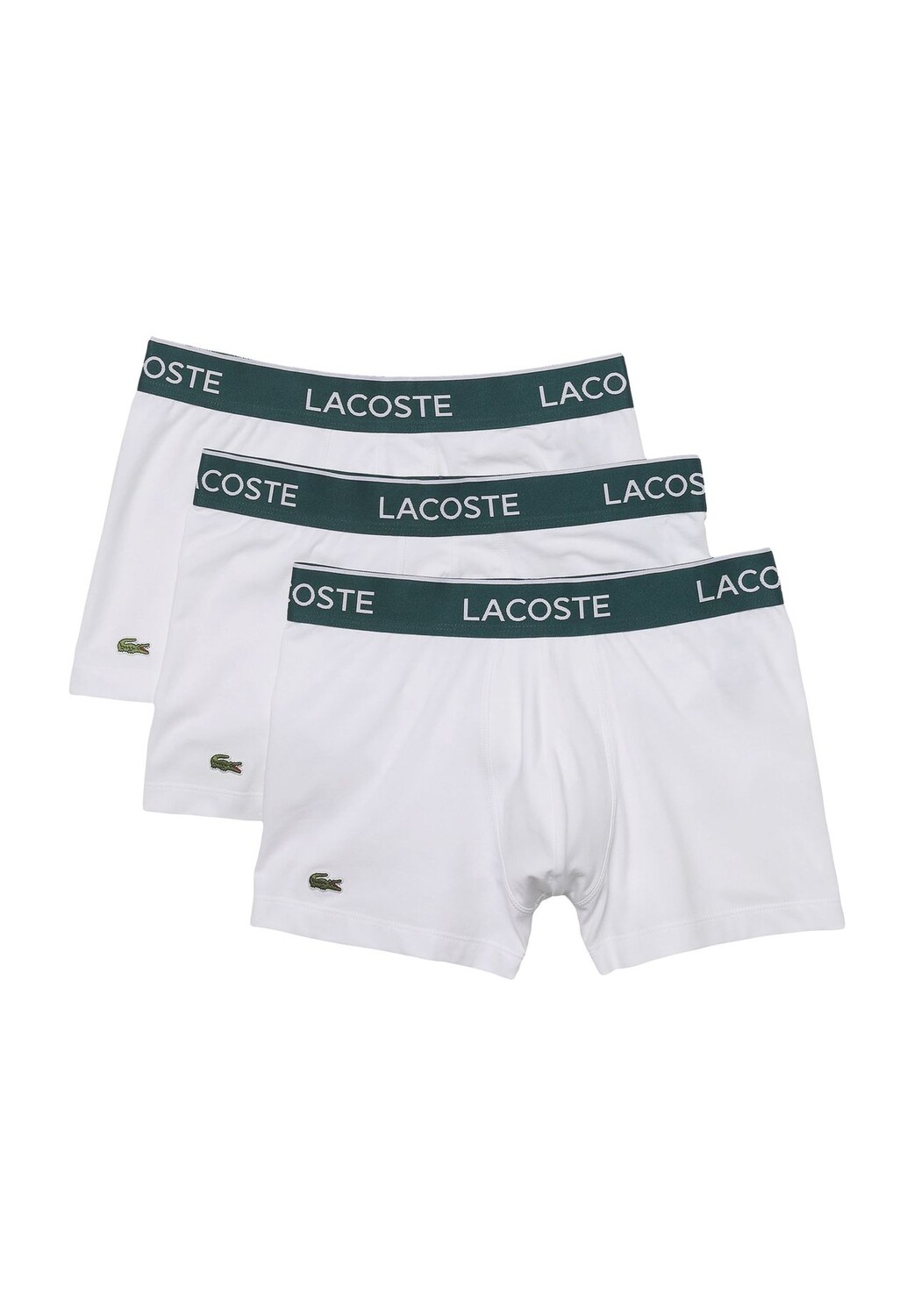 

Трусы, пояс с логотипом, мужские LACOSTE, белый
