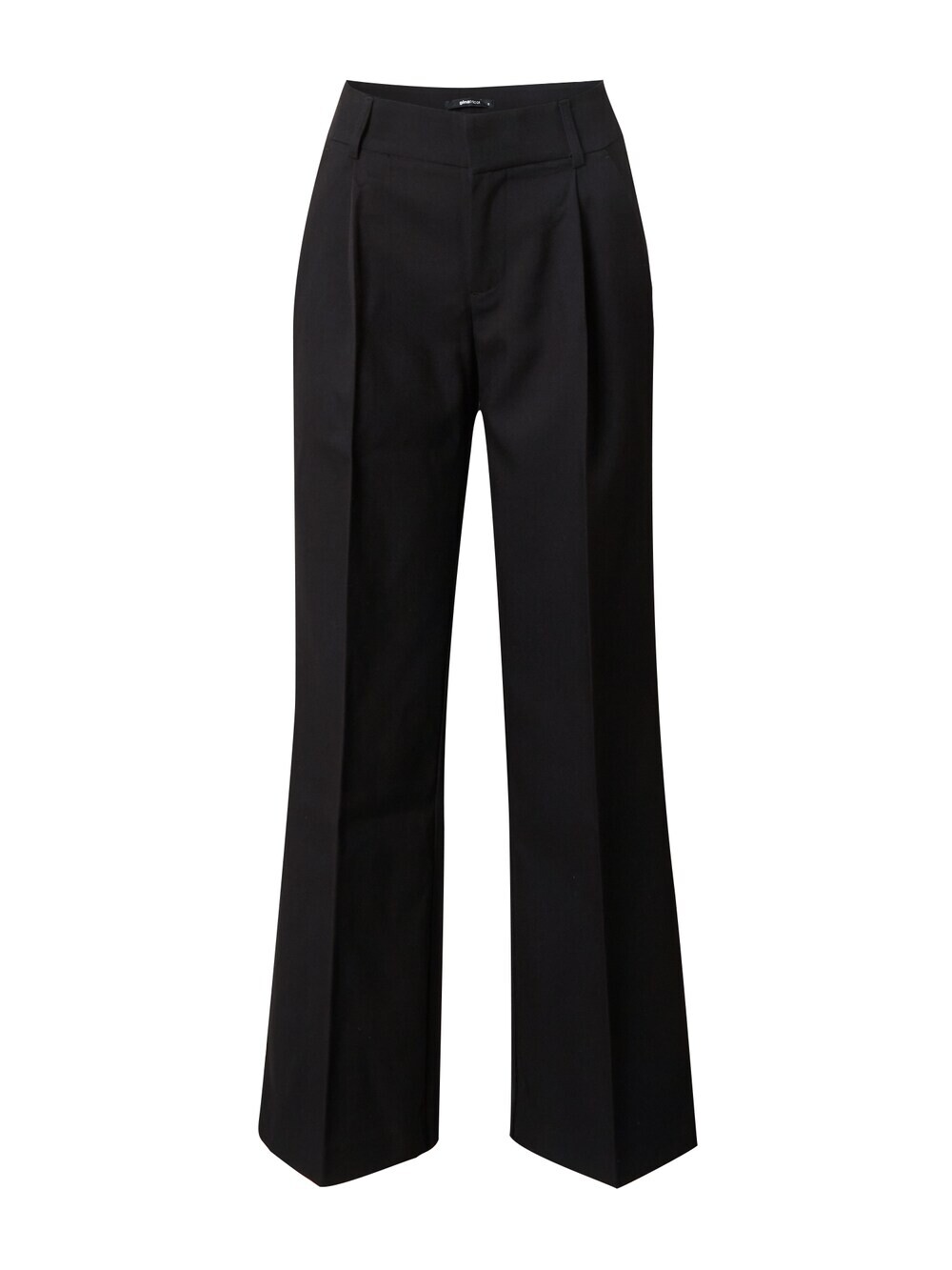 

Широкие брюки со складками Gina Tricot Tammie, черный