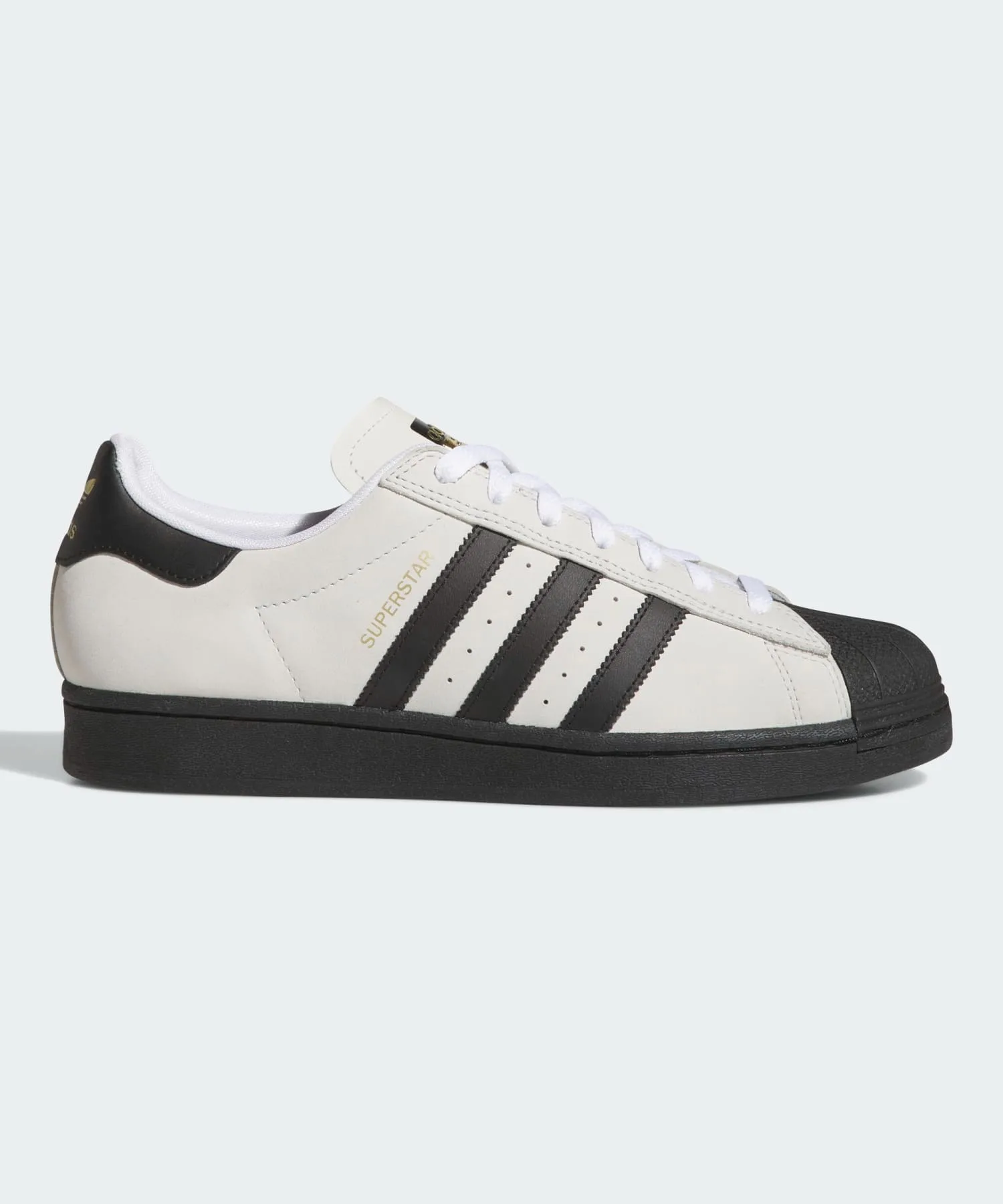 Унисекс кроссовки Superstar из натуральной кожи adidas Originals белые