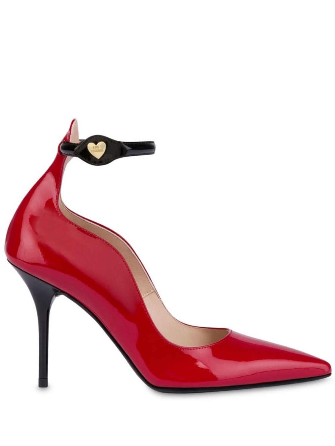 

Love Moschino туфли-лодочки с логотипом, красный