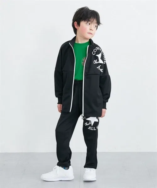 Костюм спортивный CONVERSE из полиэстера, чёрный — фото 2