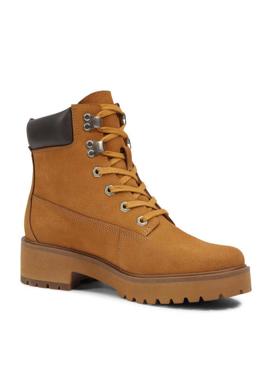 Женские ботильоны Timberland Carnaby Cool Mid Lace, ботильоны TB 0A5VPZ 231, коричневые — фото 4
