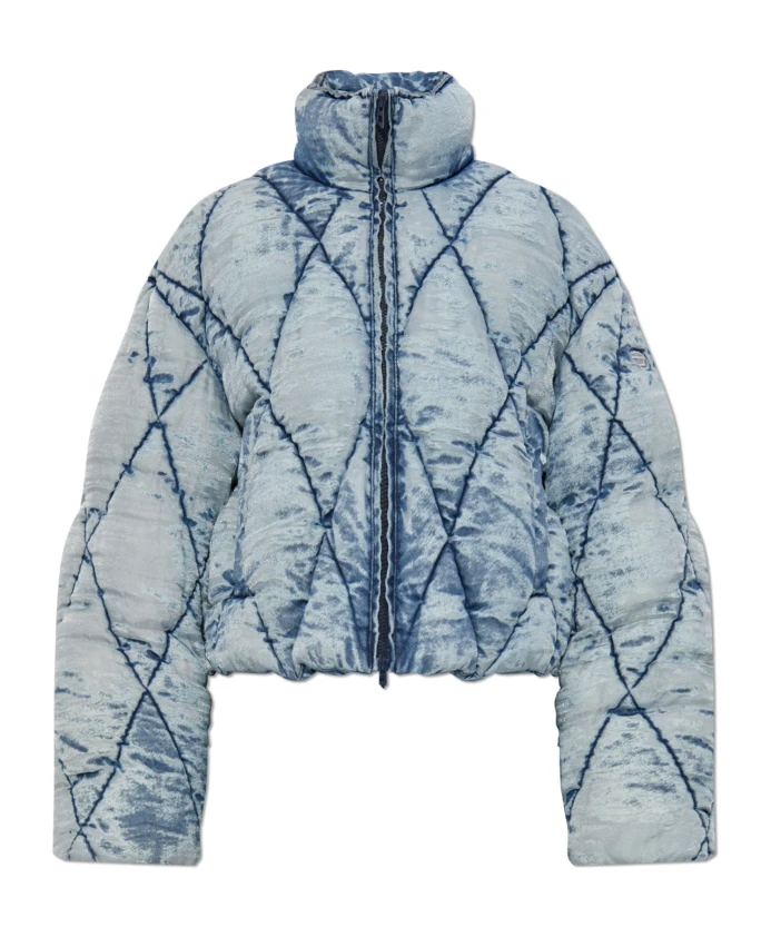 

Утепленная куртка с подкладкой Diesel, синий