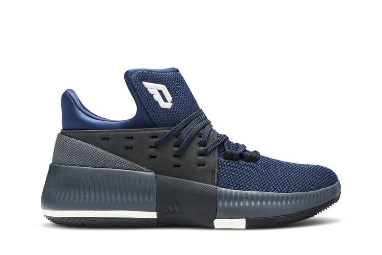 

Кроссовки D Lillard 3 J 'Utility Black Mystery Blue', синий