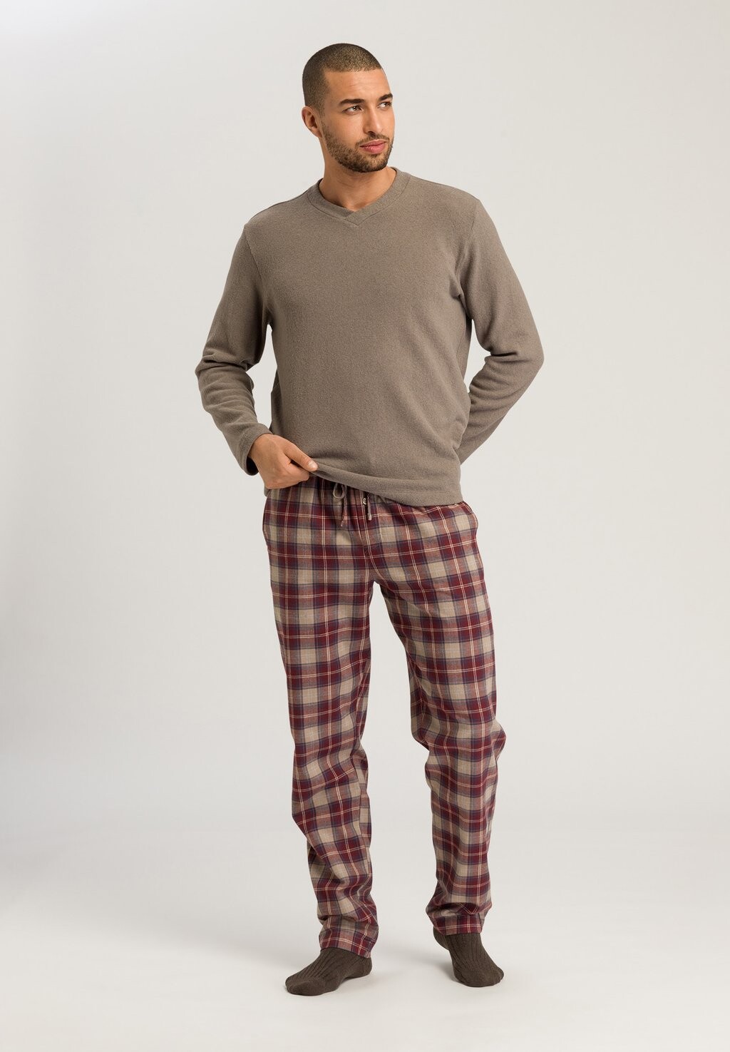 

Верх пижамы COZY COMFORT Hanro, бежевый