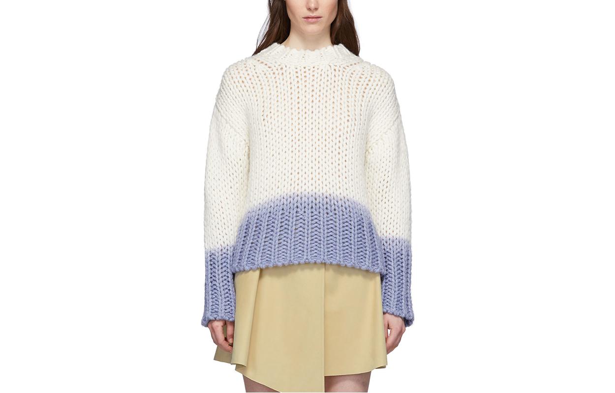 

Трикотажная женская разноцветная футболка Acne Studios