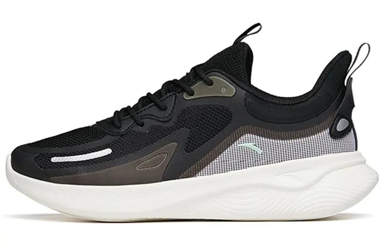

Кроссовки женские Lingyun Running Shoes Low-top Black/Purple Anta