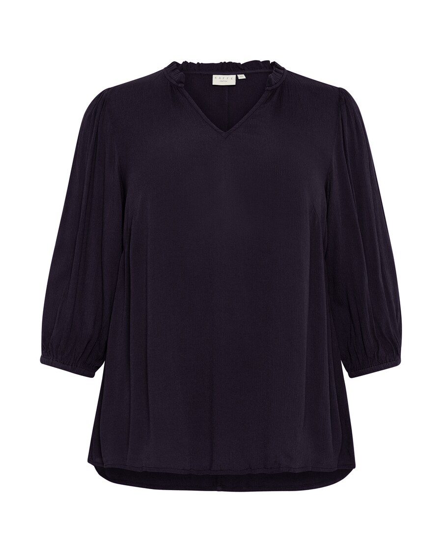 

Блузка KAFFE CURVE KC Kamille, цвет Dark purple
