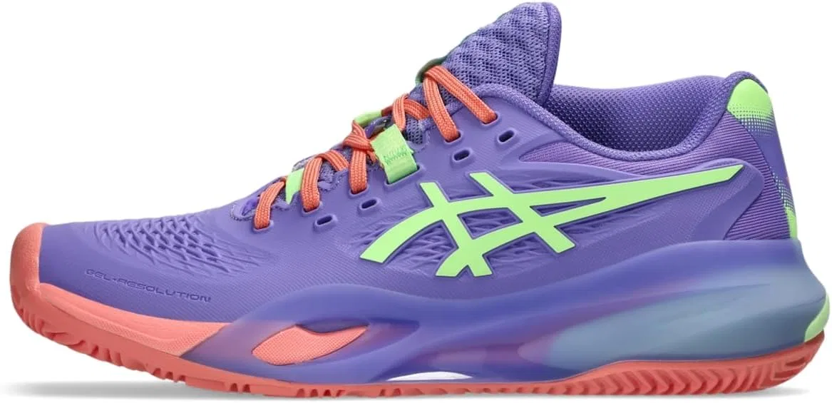 Кроссовки для паделя ASICS Gel-Resolution X, Amethyst/Illuminate Green