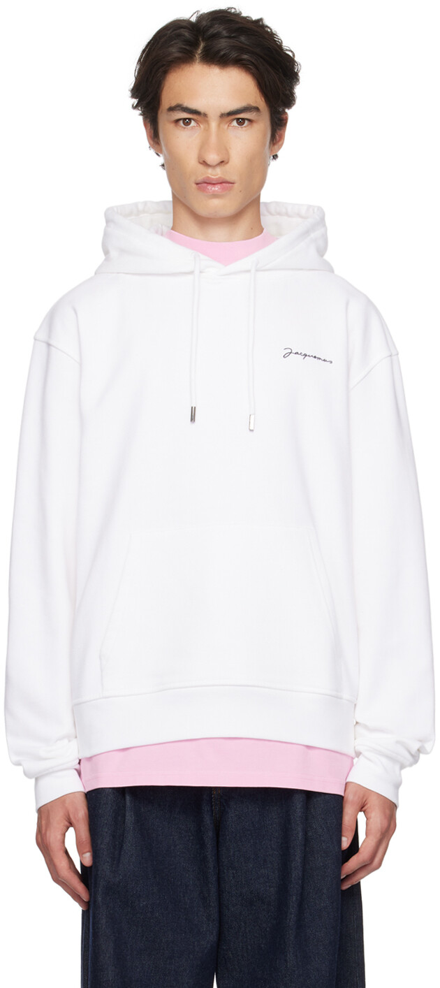 

Белый - Толстовка с капюшоном Le Raphia Le Brode Jacquemus