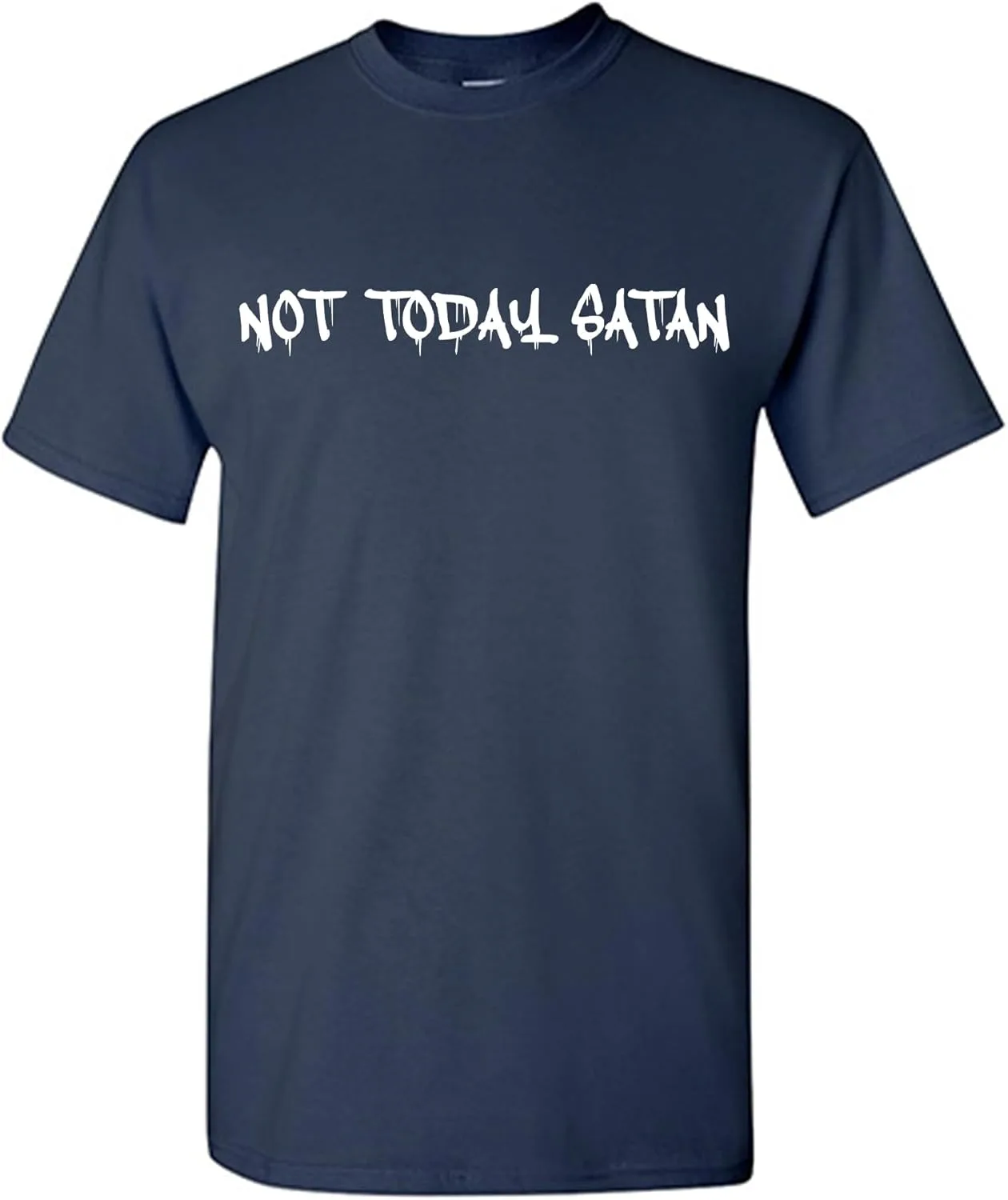 

Футболка Not Today Satan с христианским юмором Feelin Good Tees