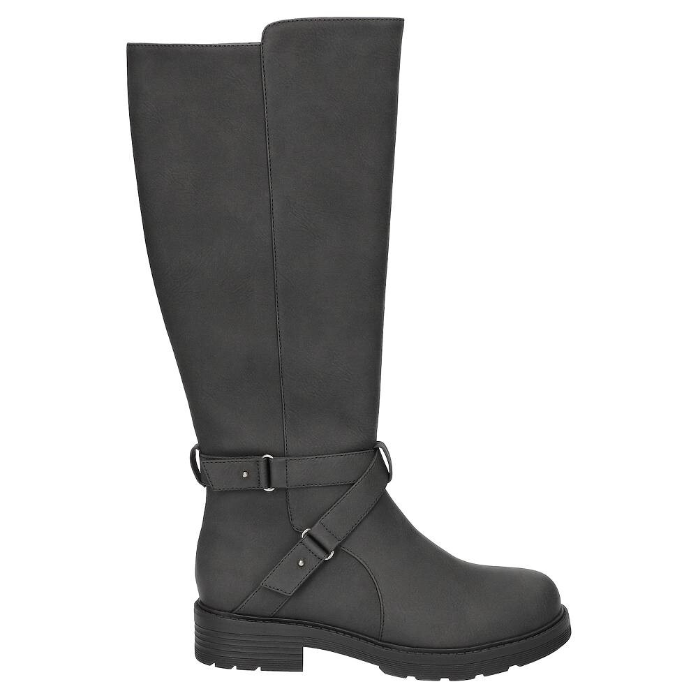 Женские нескользящие высокие сапоги Easy Street Austyn Easy Works, цвет Brown Stretch — фото 2