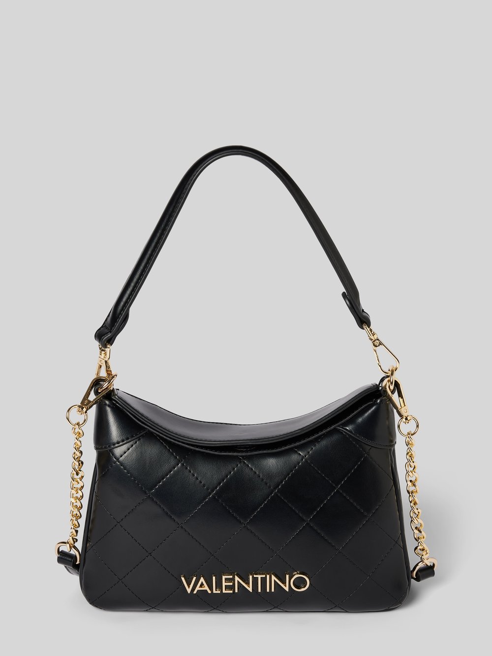 

Сумочка с аппликацией в виде этикетки VALENTINO BAGS, черный