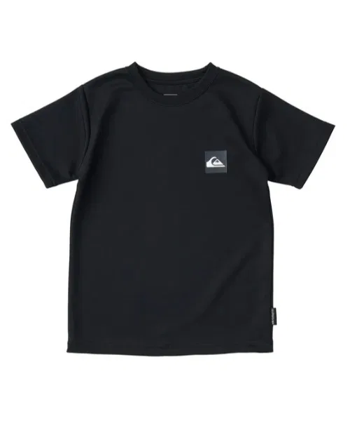 Рашгард детский Quiksilver IMSPAIRED LOGO SS YOUTH, полиэстер, черный — фото 3