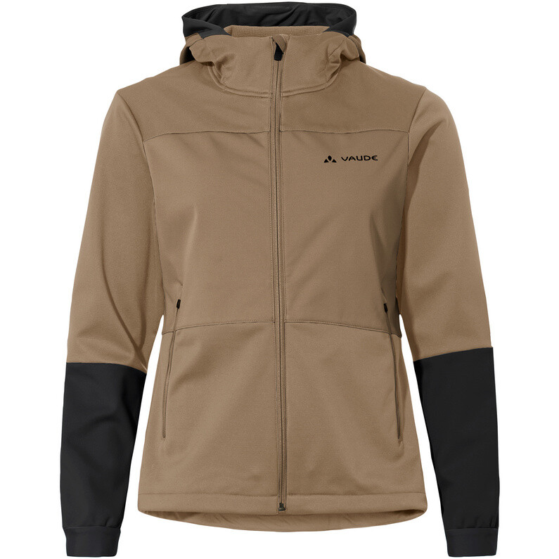 

Женская куртка Qimsa Hoodie Softshell Vaude, бежевый