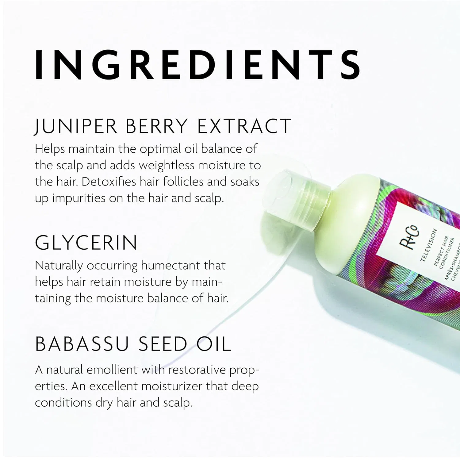 Кондиционер для волос «Television Perfect Hair» от R+Co, 250 мл R+Co — фото 3