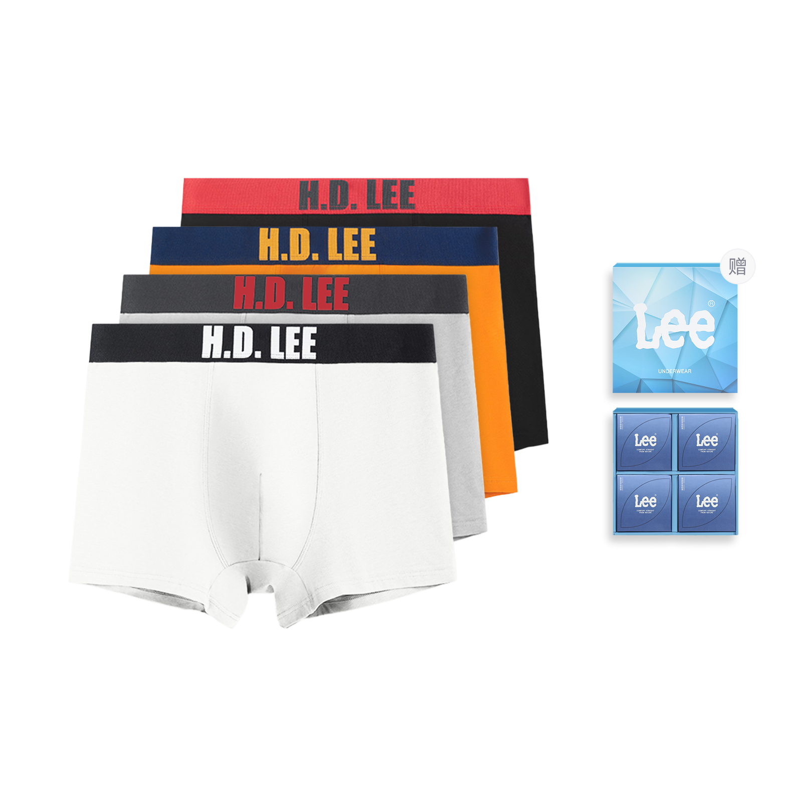 

Lee Sunset 4.0 подарочный набор мужского белья 4 шт