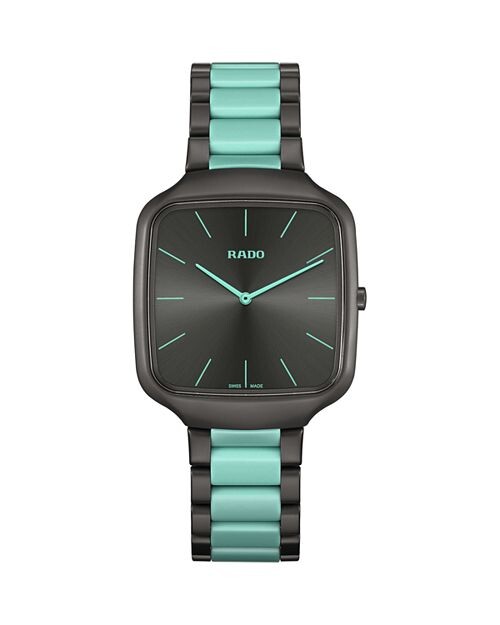 

Часы True Square Thinline x Le Corbusier, 37 x 43 мм RADO, цвет Blue
