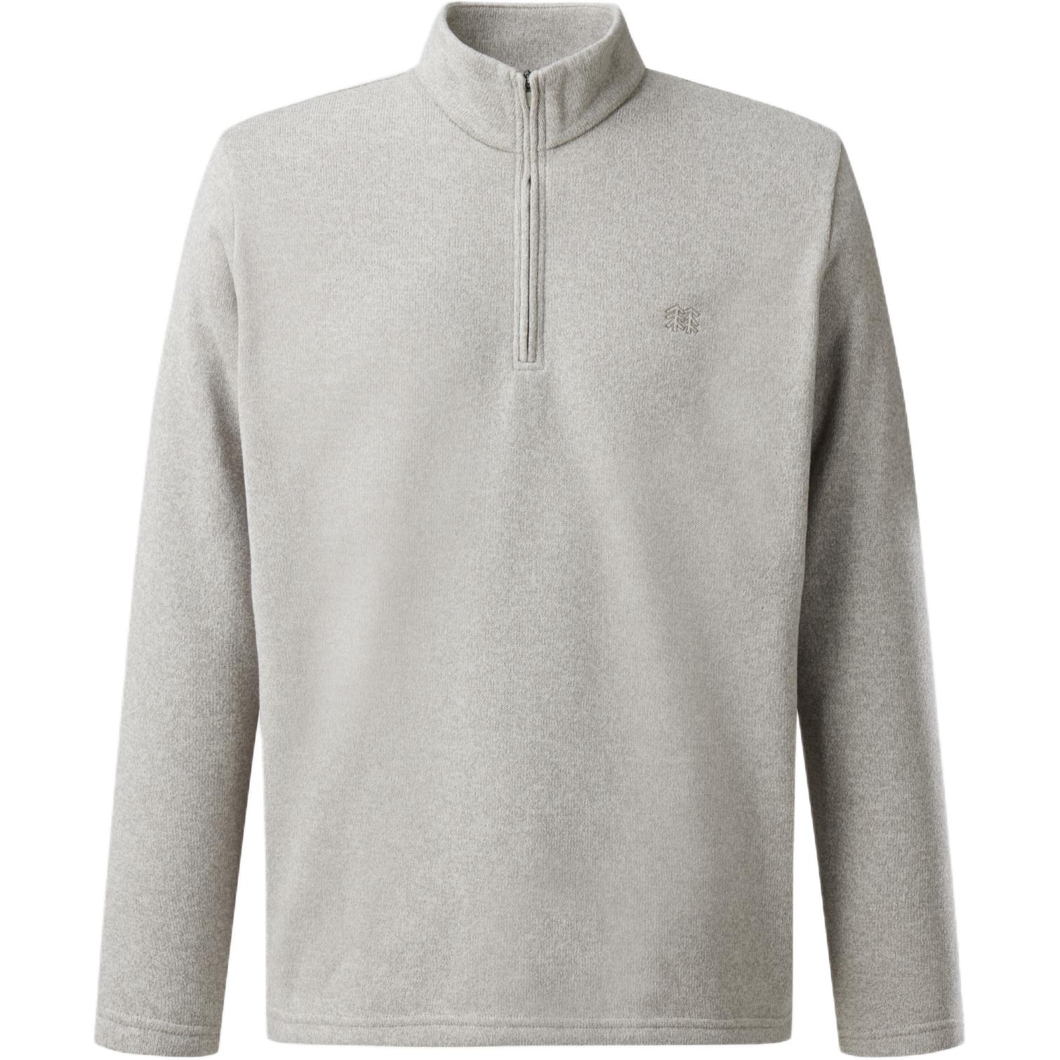 

Мужские толстовки с воротником-стойкой, средней толщины, стандартного размера Kolon Sport, светлый бежевый