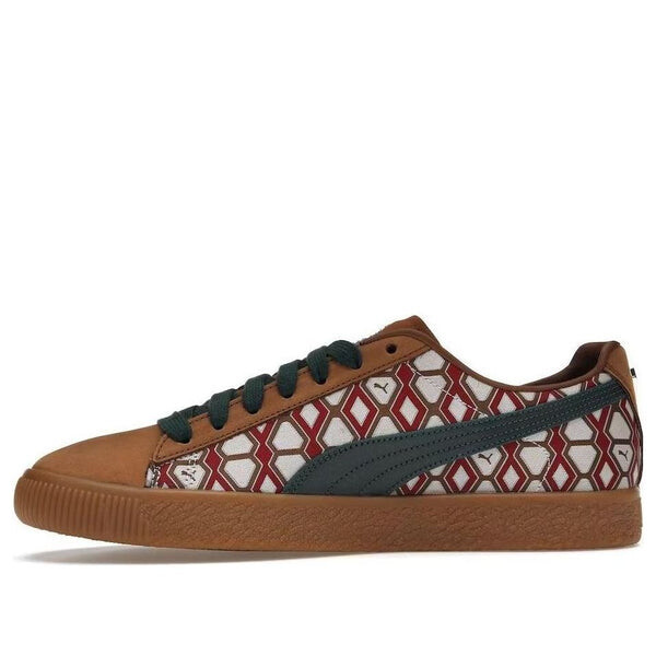 

Кроссовки x dapper dan clyde vintage 'pre-game runway - brown' Puma, коричневый