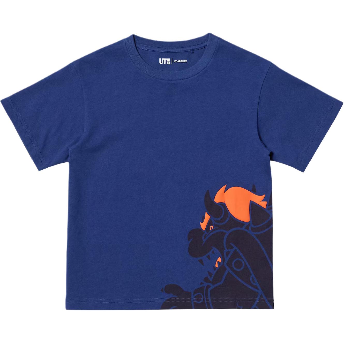 

Футболка Super Mario для детей UNIQLO, синий