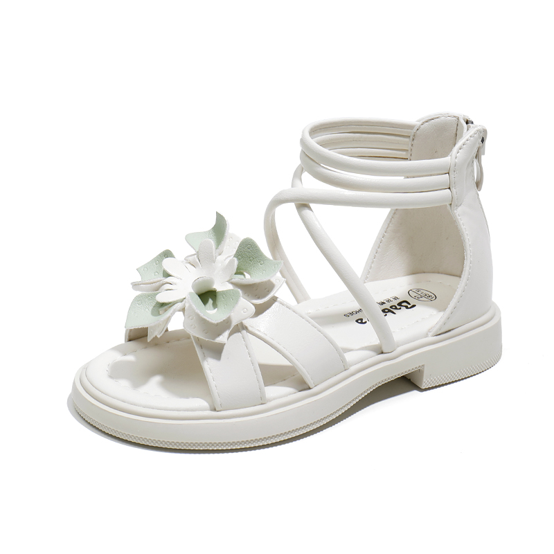 Детские сандалии Slip Resistant, Abrasion Resistant, Quick Dry, Lightweight Babaya, экрю