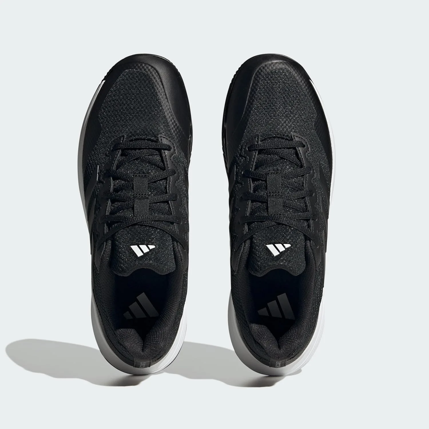 Мужские теннисные кроссовки Gamecourt 2.0 adidas, черный — фото 3