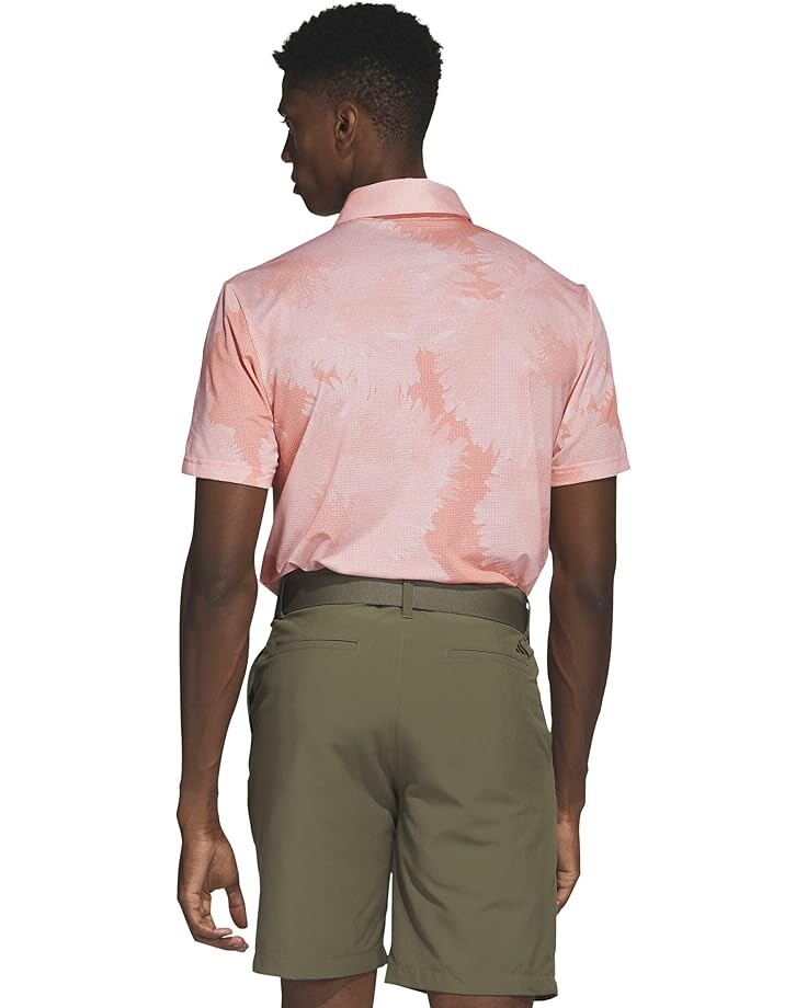 

Поло Adidas Flower Mesh Polo, цвет Coral Fusion