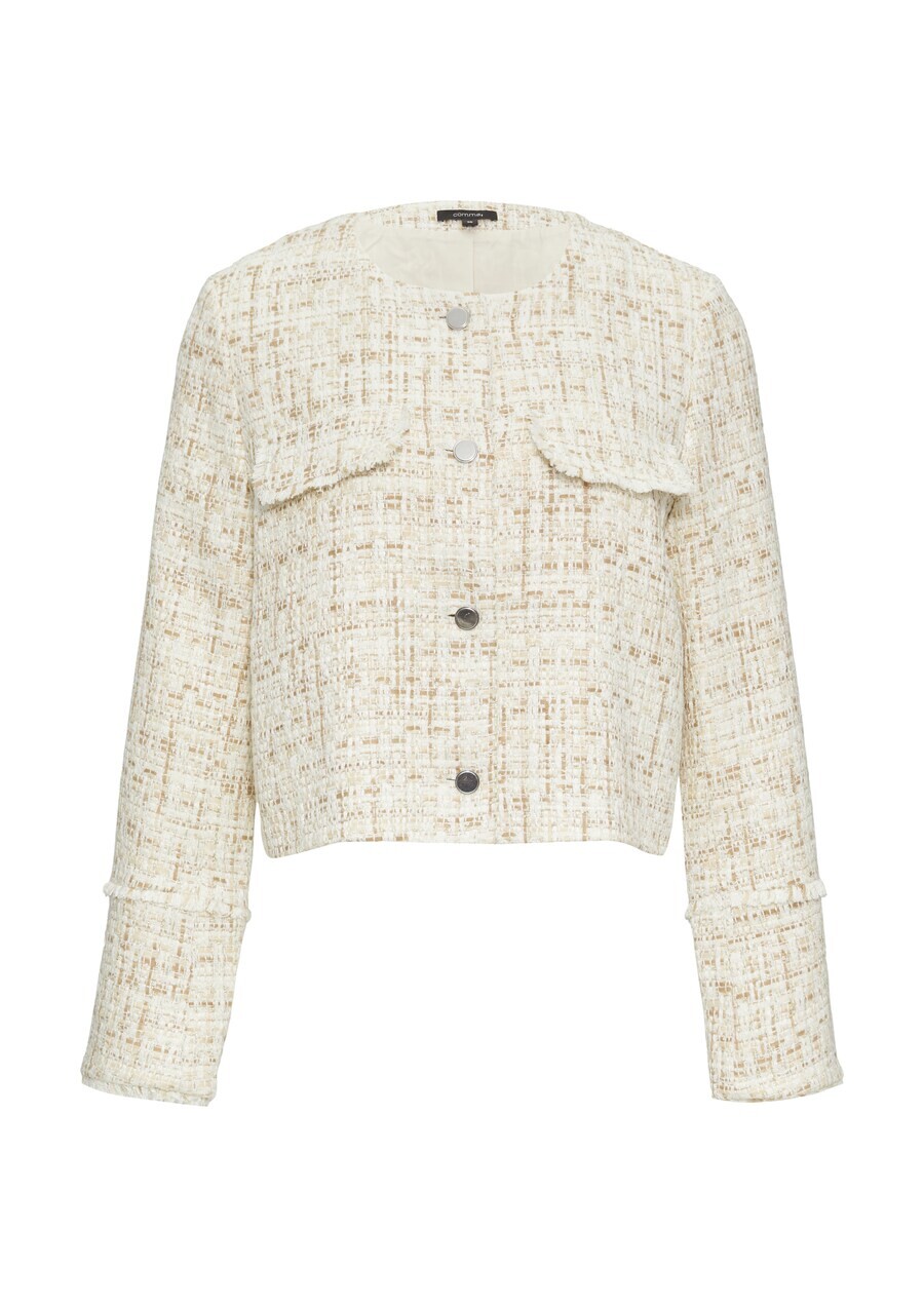 

Классический блейзер COMMA Blazer, цвет beige/light beige