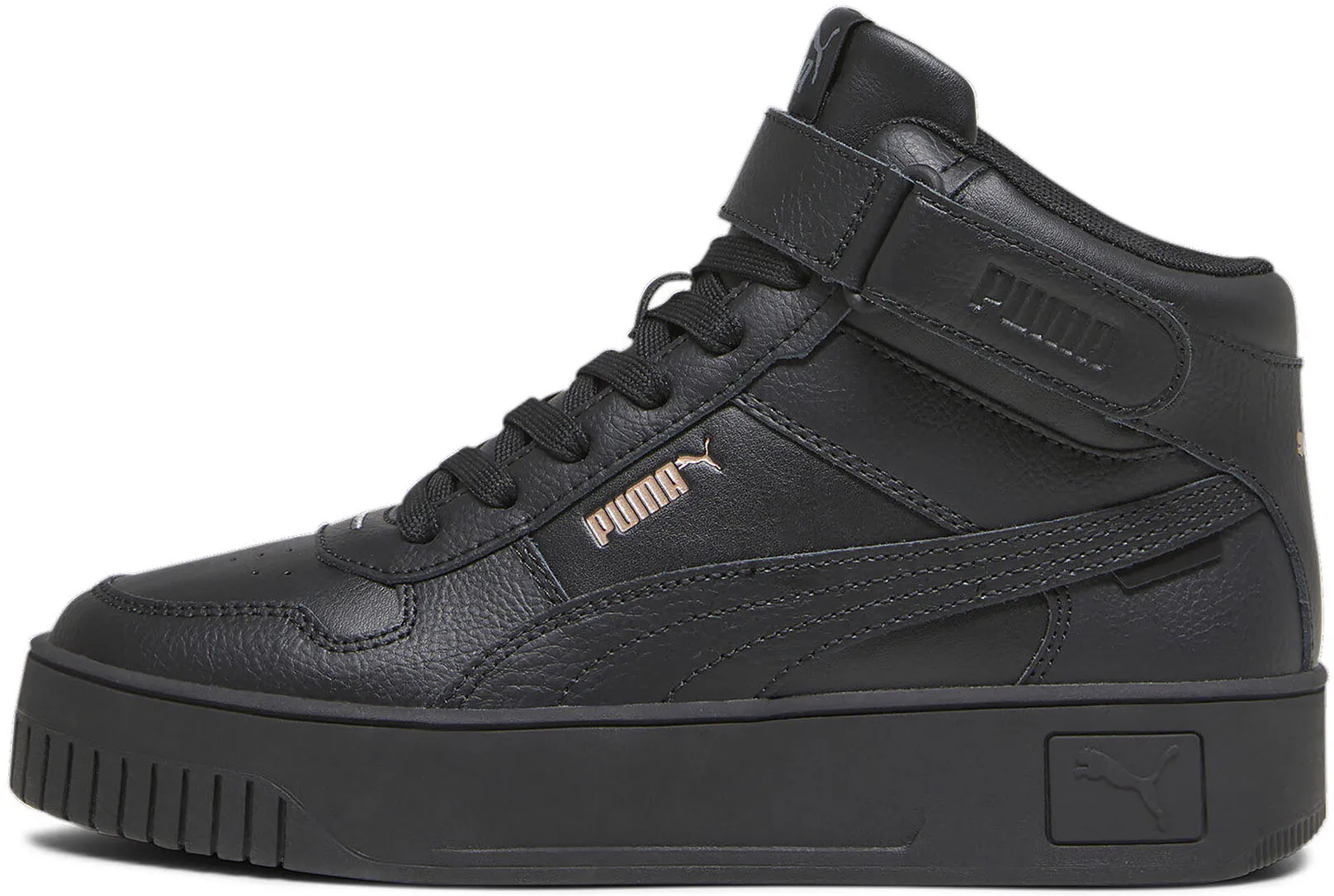 Кроссовки PUMA "CARINA STREET MID", черный — фото 2