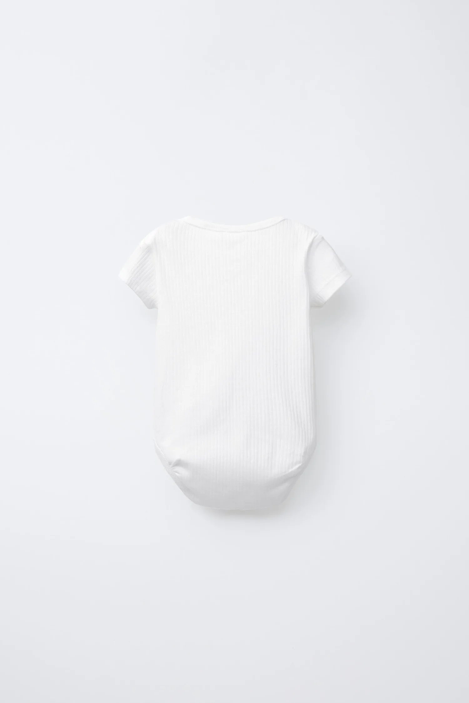 Комплект из 3 боди с короткими рукавами Zara, белый — фото 3