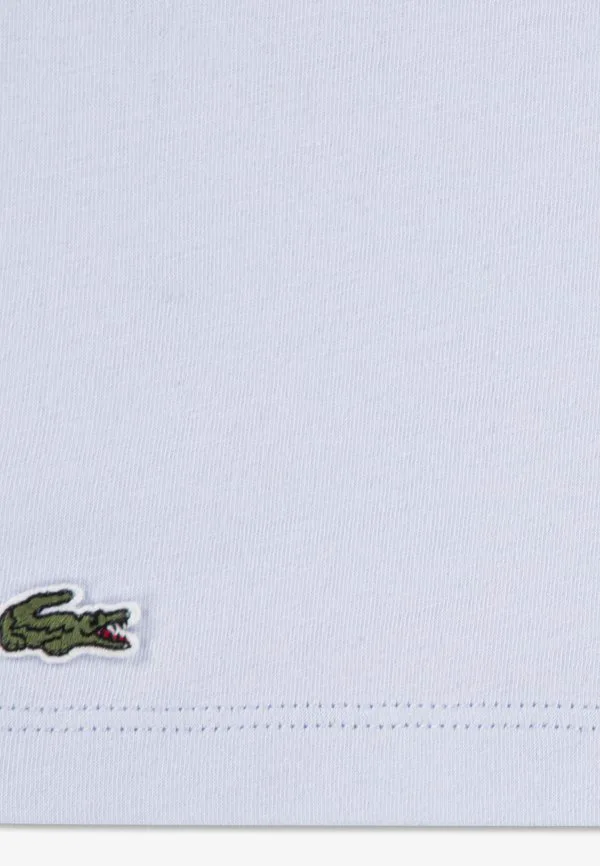Футболка с принтом крокодила на пляже Lacoste, Phoenix — фото 2