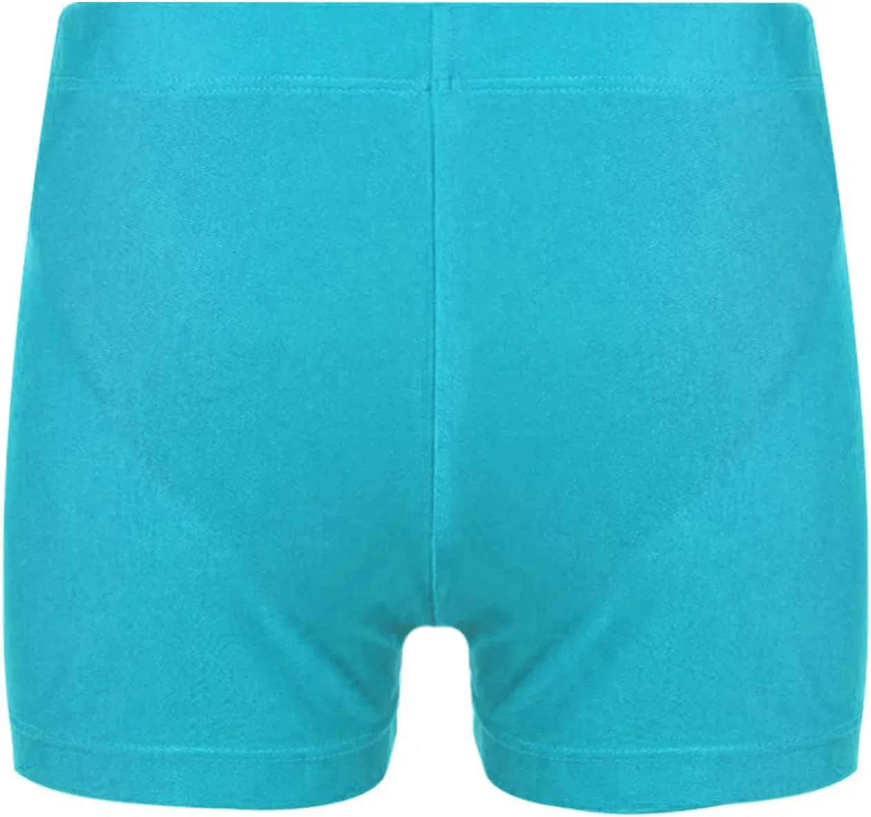 Шорты спортивные детские для мальчиков, Solid Color, vastwit, сине-зеленый — фото 2