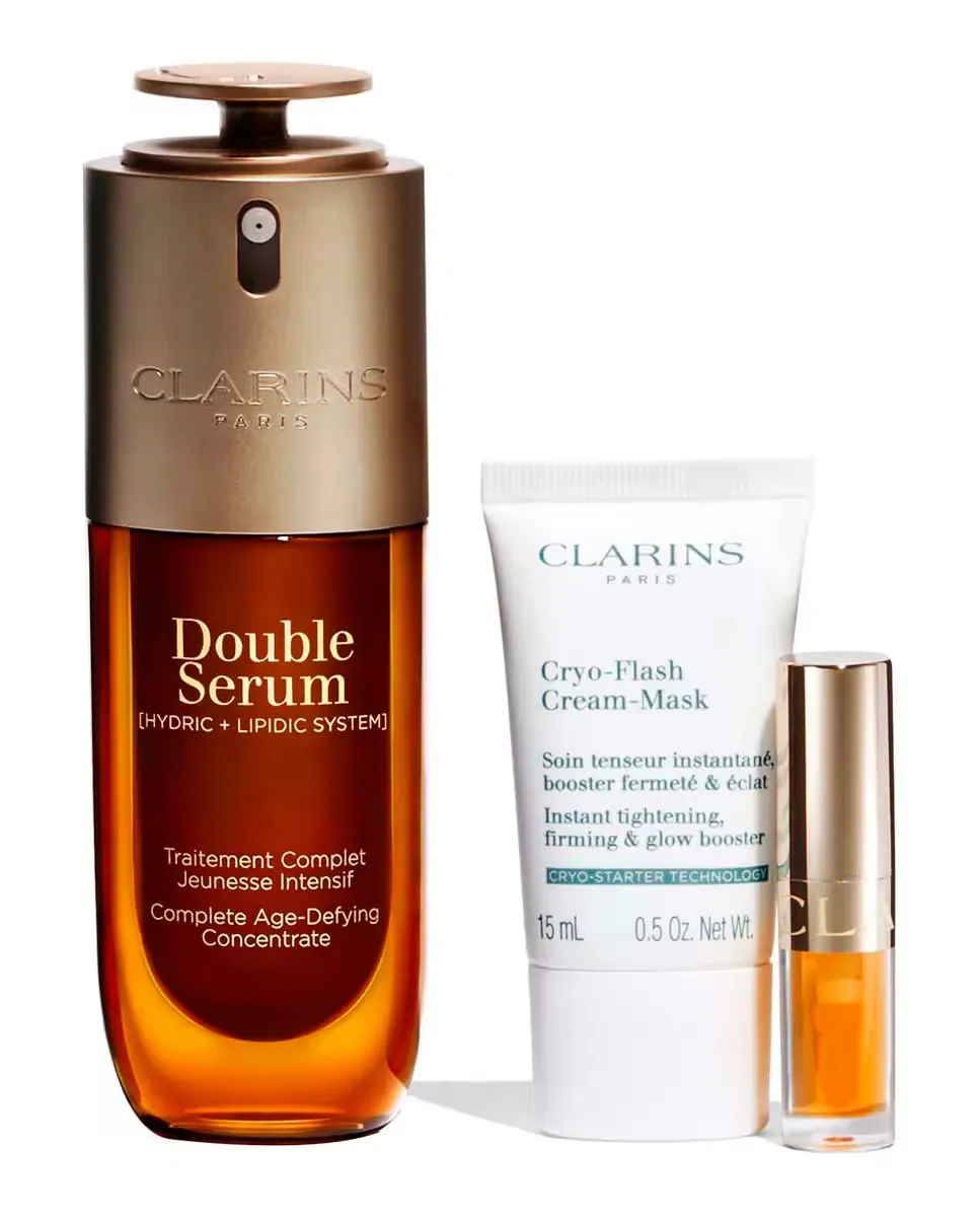 Подарочный набор Double Serum Clarins — фото 3