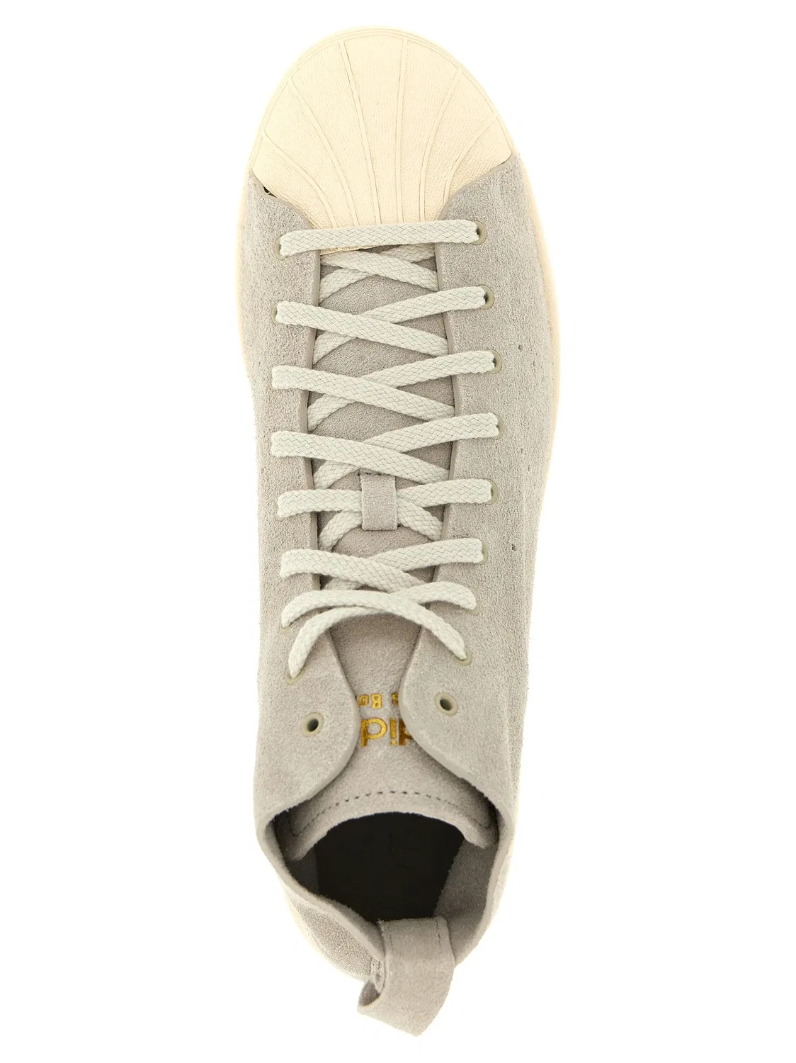 Кроссовки Superstar Hi’ adidas Originals by WB, серый — фото 4