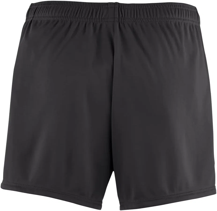 Шорты Mizuno Girls' Girls Icon 3 дюйма, Black-Charcoal — фото 2