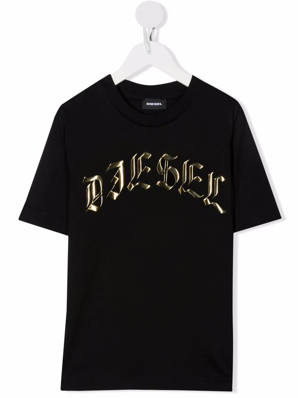 

Футболка с логотипом Diesel Kids, черный