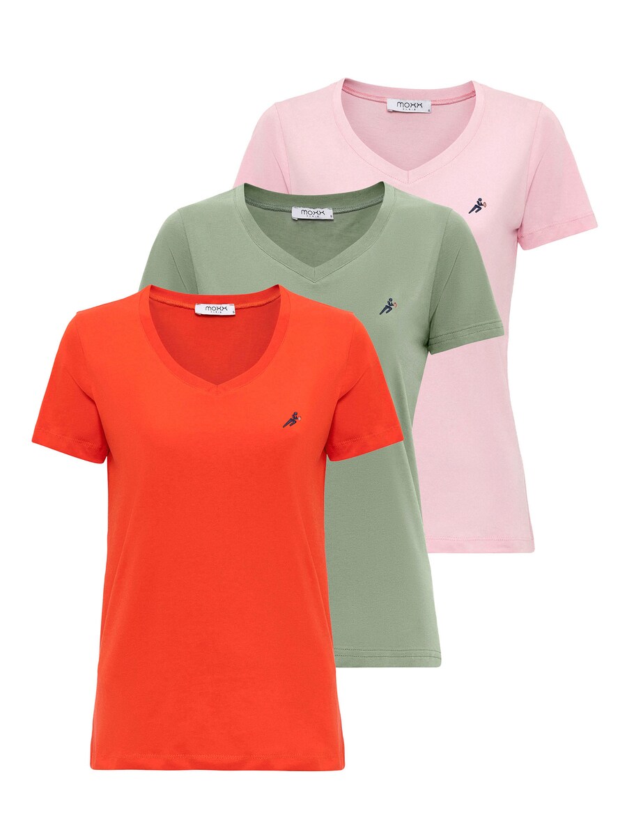 

Рубашка Moxx Paris, цвет Olive/Pink/Red